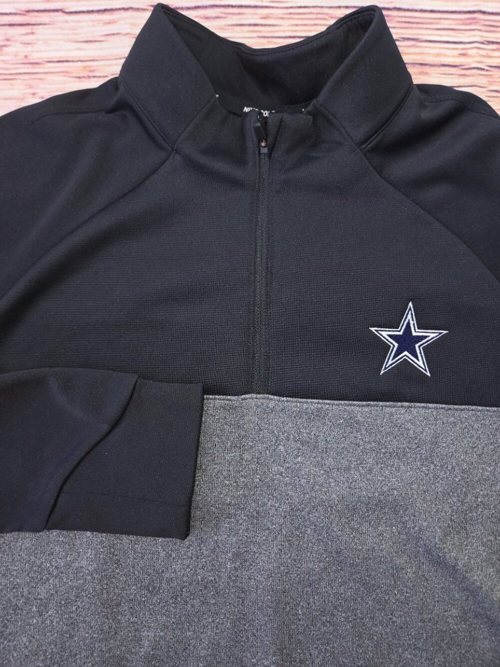 Dallas Cowboys Nike Mens Quarter-Zip Golf Jacket Small
